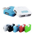 Wholesle Square Mini 4 Ports USB High Speed HUB